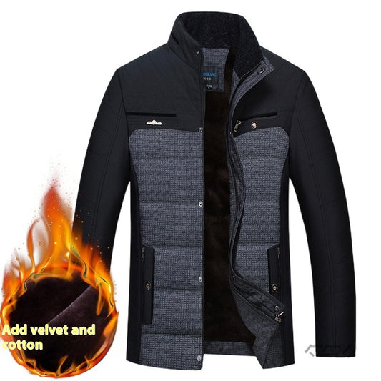 Men’s Warm Cotton-Padded Jacket