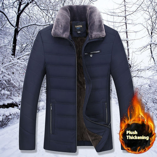 Warm Men’s Cotton Jacket