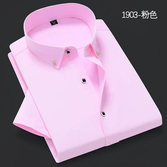 Men’s Luxury Casual & Wedding Dress Shirt – Slim Fit