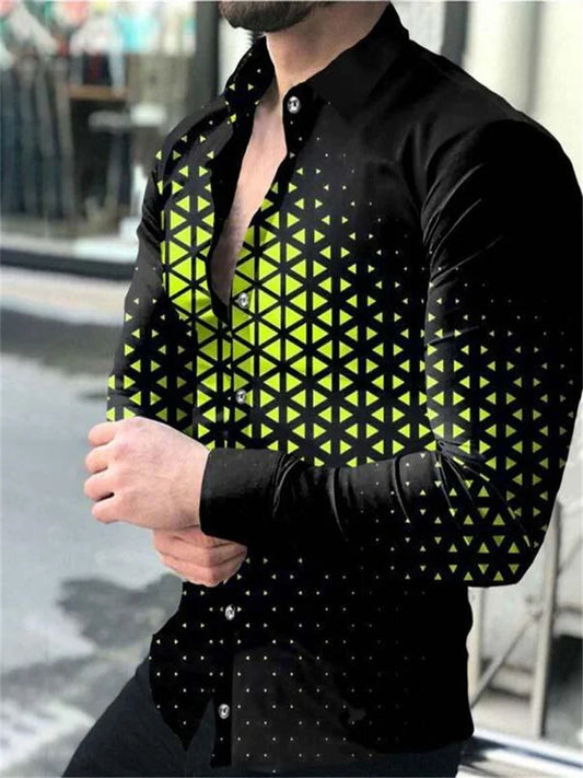 Men's luxury social shirt