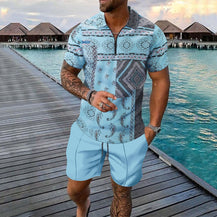 Men’s Summer Athletic Two-Piece Outfit