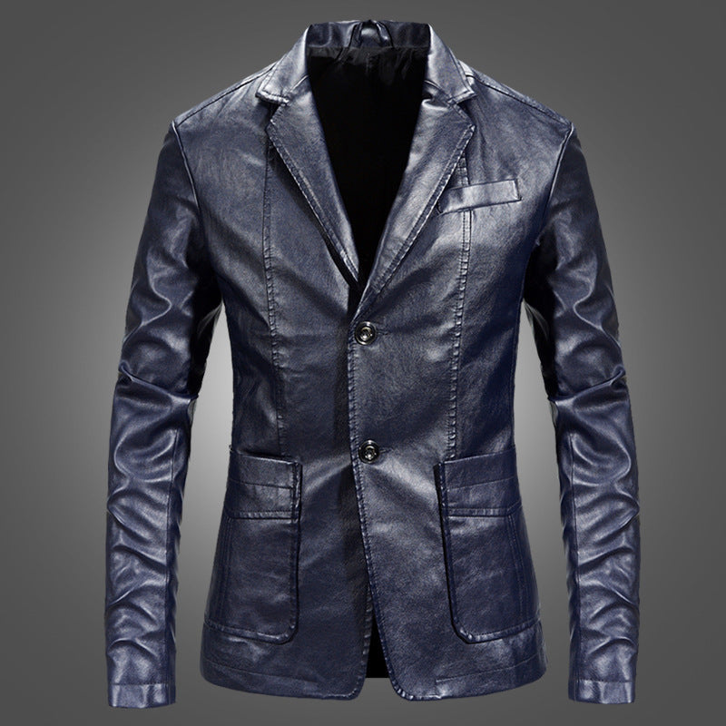 Men’s Spring Wear Leather Jacket