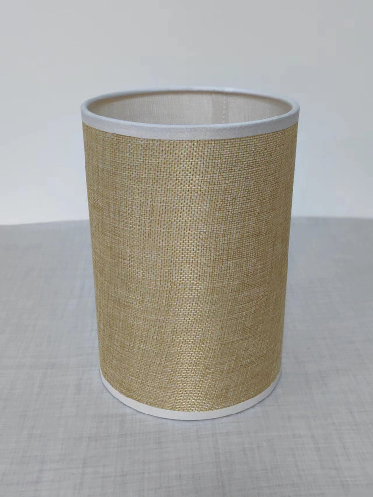 Square Linen Lampshade for Desk Lamp