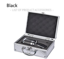 Retro Metal Microphone for Stage and Home Use