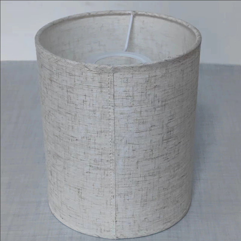 Square Linen Lampshade for Desk Lamp
