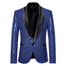 Men’s Sequined Casual Dance Suit