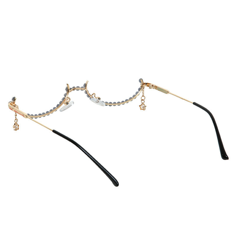 Lightweight Half-Rimmed Eyeglass Frames
