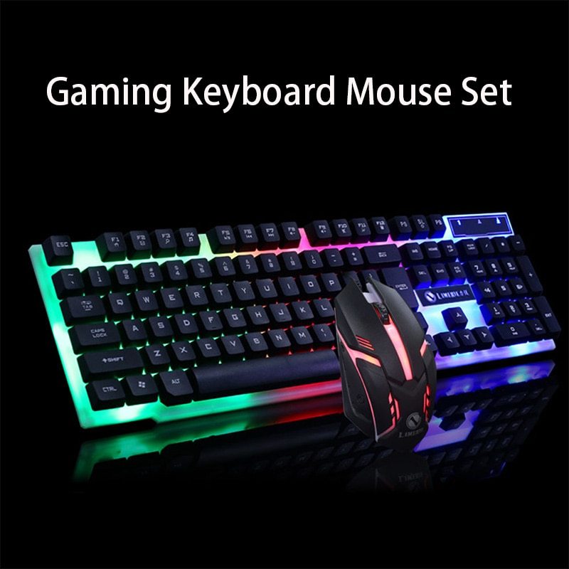Gaming Keyboard & Mouse Set with Backlight