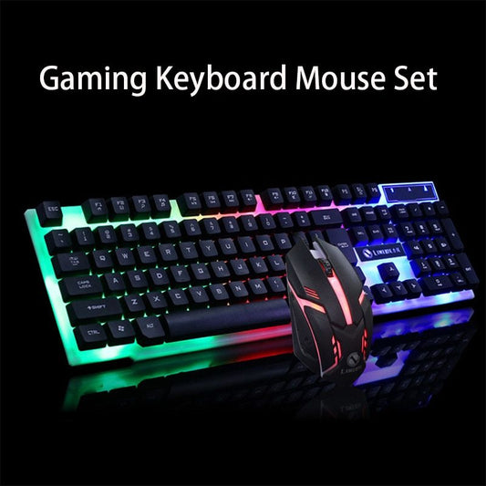Gaming Keyboard & Mouse Set with Backlight
