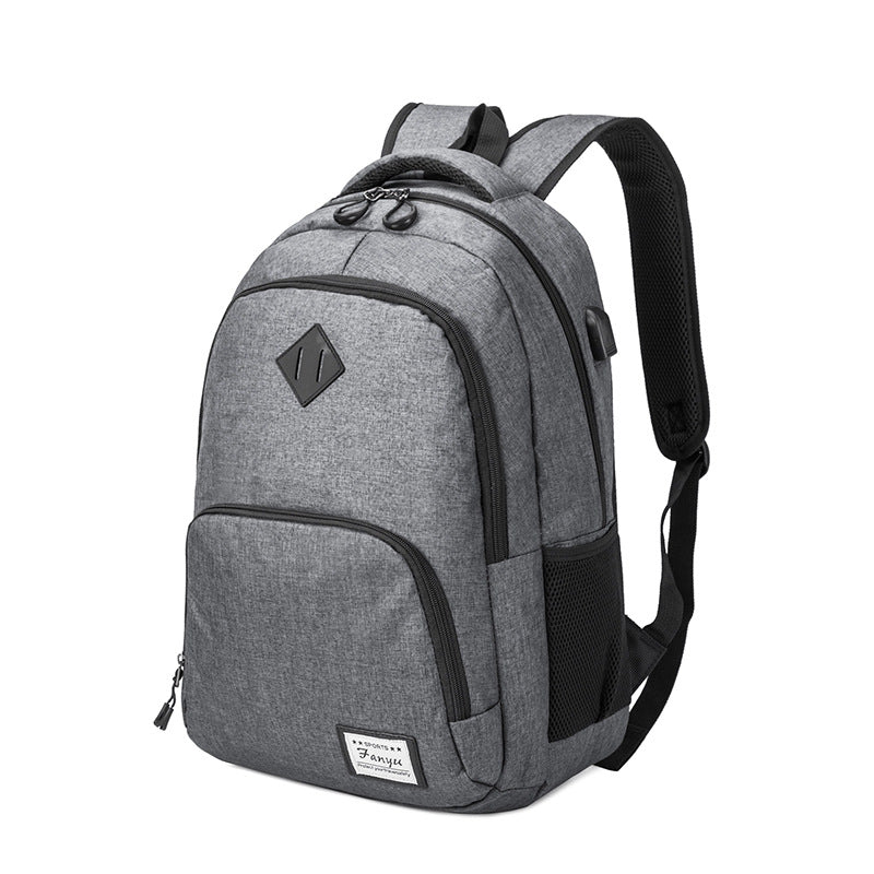 Solid Large Backpack for Travel and Office