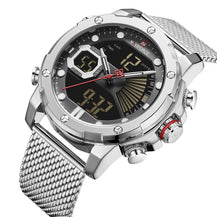 Analog Alloy Watch with Stainless steel