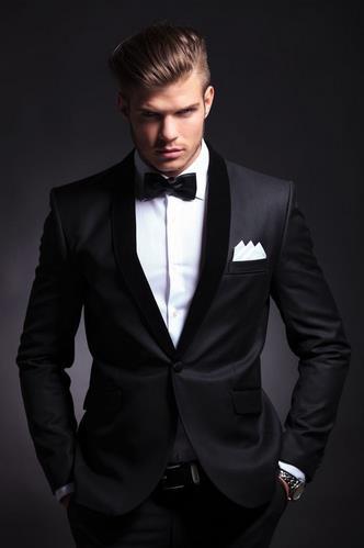 Men’s Sharp Two-Piece Suit for All Season