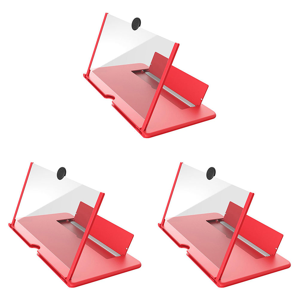 Foldable 3D Screen Magnifier for Mobile Phones