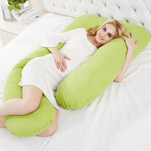 U-Shaped Pregnancy Pillow for Side Sleeping