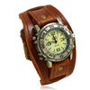 Vintage Leather Watch for Men and Women