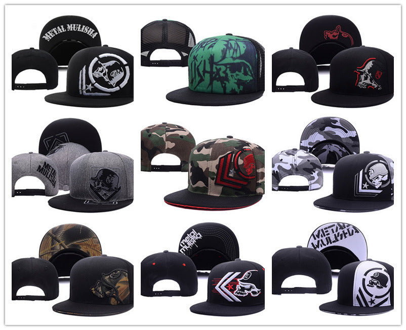 Hip Hop Style Flat-brimmed Baseball Cap
