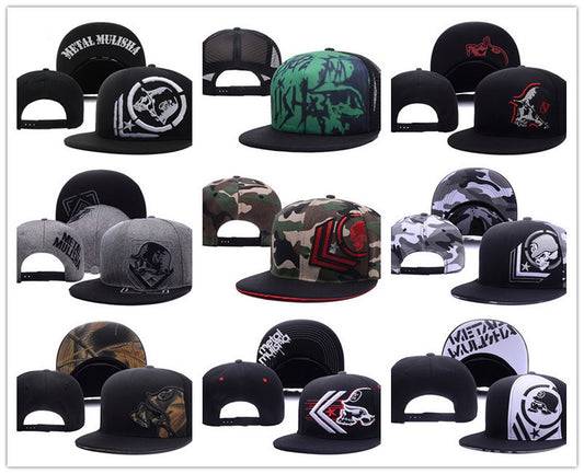 Hip Hop Style Flat-brimmed Baseball Cap