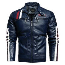 Men's Classic Motorcycle Leather Jacket