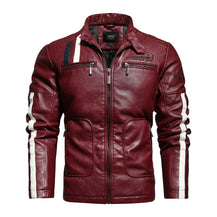 Men's Classic Motorcycle Leather Jacket