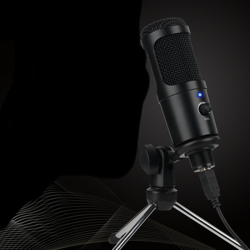High-Quality Condenser Microphone for Gaming and Recording