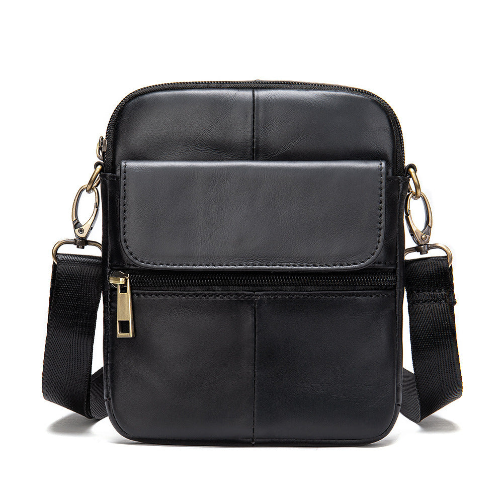 Genuine Leather Crossbody & Large Bag for Man