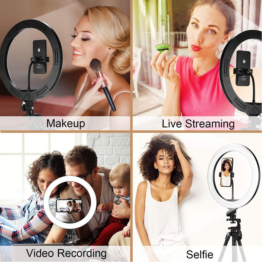 Apple Compatible LED Ring Light for selfie and video