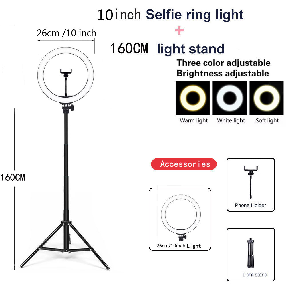 Apple Compatible LED Ring Light for selfie and video