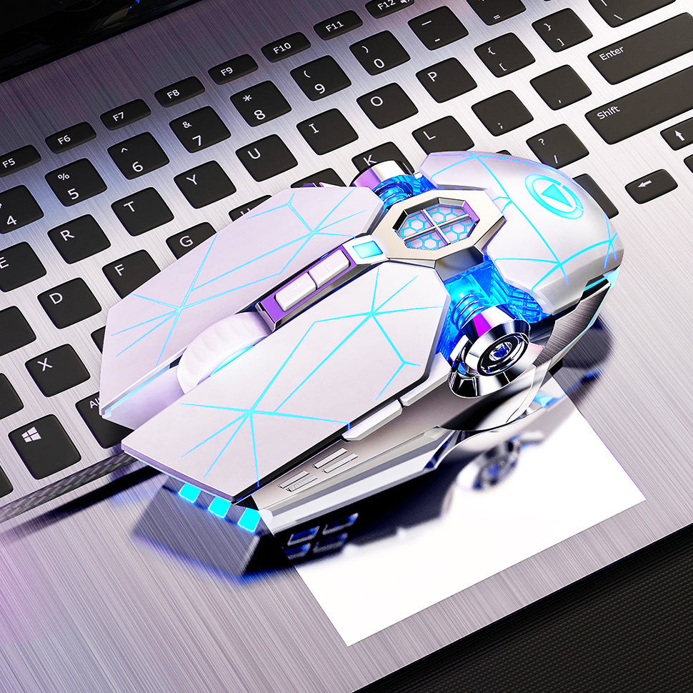 Silent Wired Gaming Mouse for Desktop and Laptop