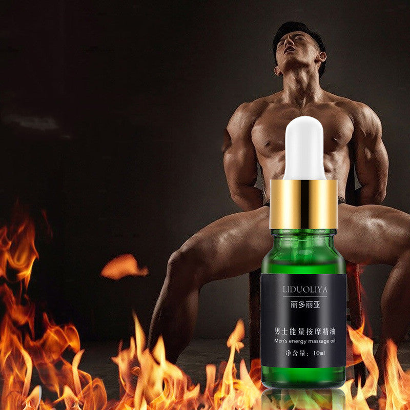 Men’s Massage Oil for Energy and Wellness
