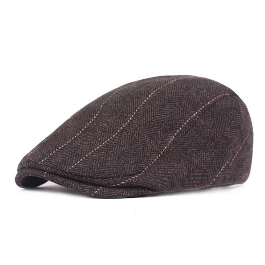 Warm British Style Peaked  Cap