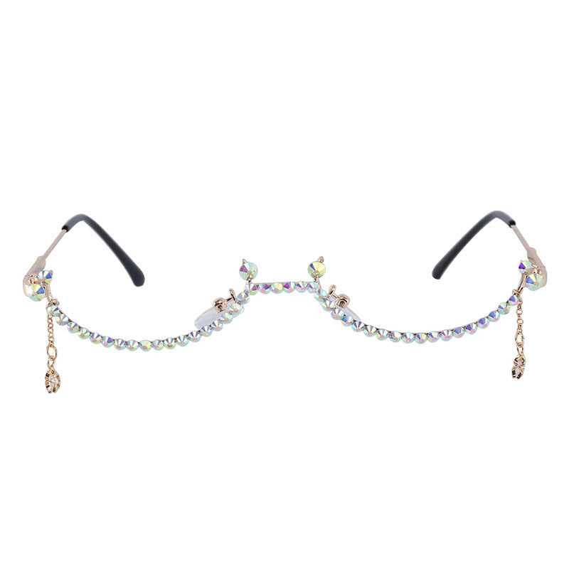 Lightweight Half-Rimmed Eyeglass Frames