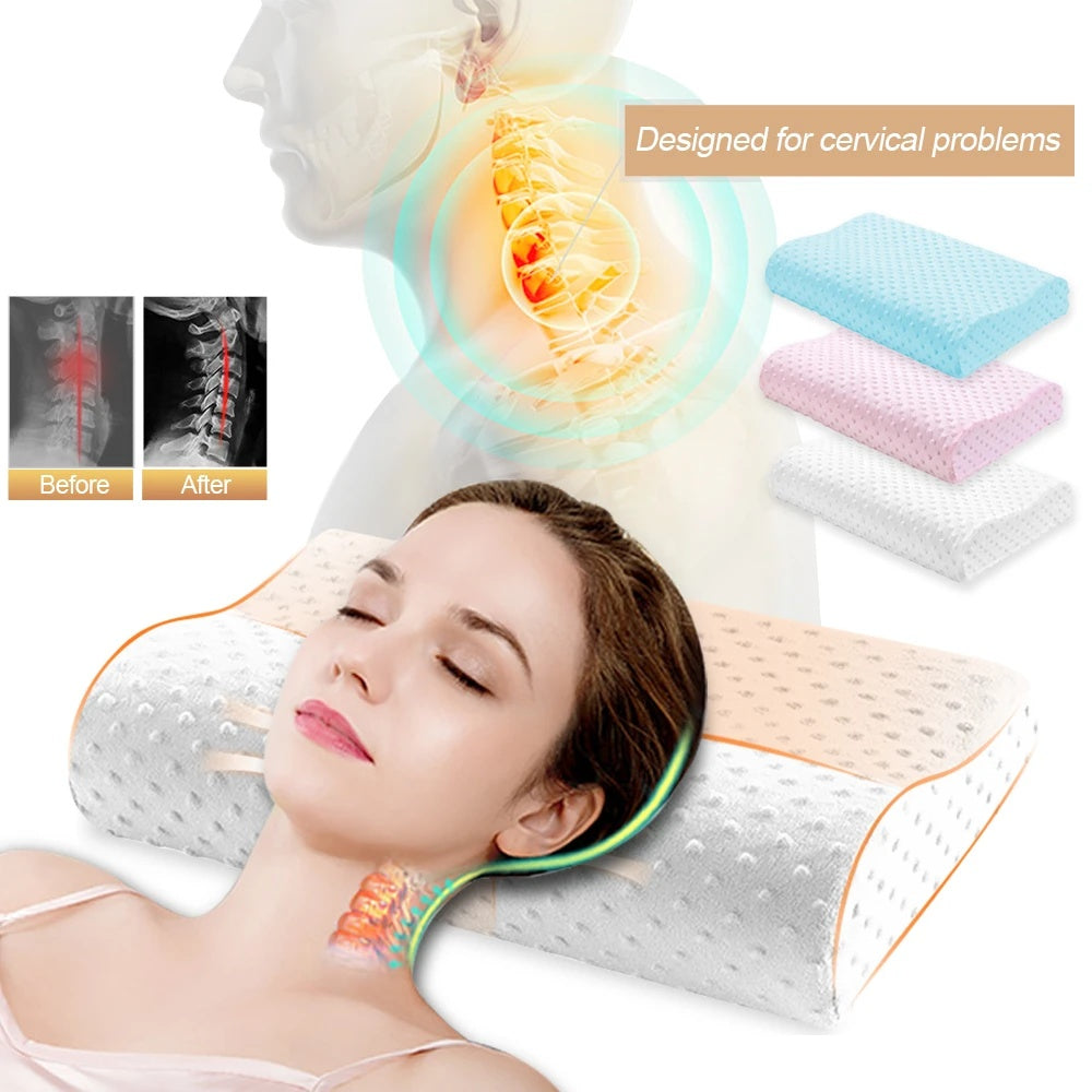 Ergonomic Memory Foam Pillow