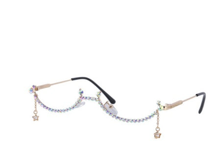 Lightweight Half-Rimmed Eyeglass Frames
