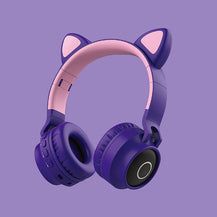Kids Cat Ear Bluetooth Headphones