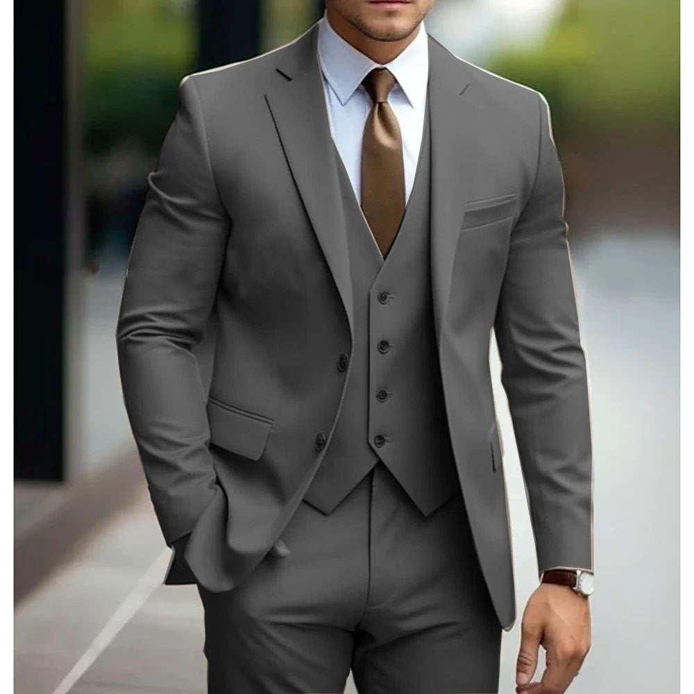 Men’s Slim Fit Suit for Wedding & Business