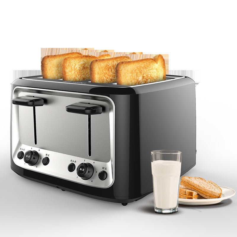 Multifunction Four-Slot Toaster Machine