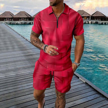 Men’s Summer Athletic Two-Piece Outfit