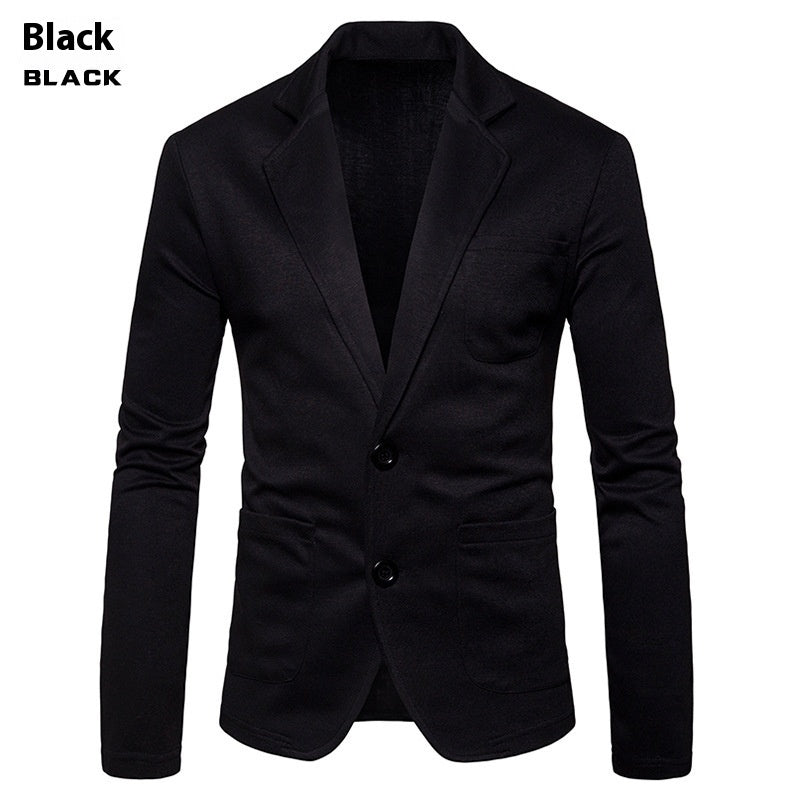 Men’s Classic Two-Button Lapel Western Coat