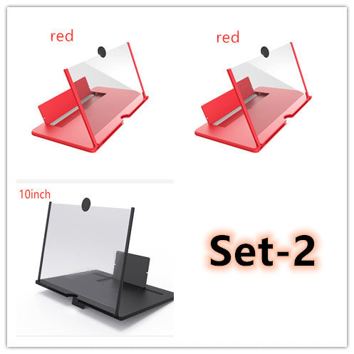 Foldable 3D Screen Magnifier for Mobile Phones