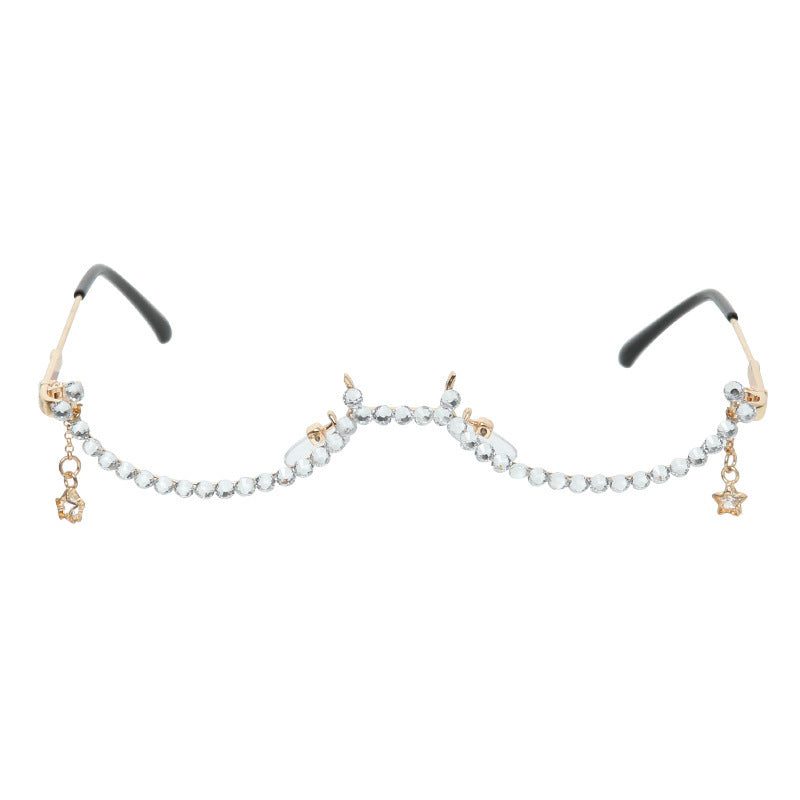 Lightweight Half-Rimmed Eyeglass Frames