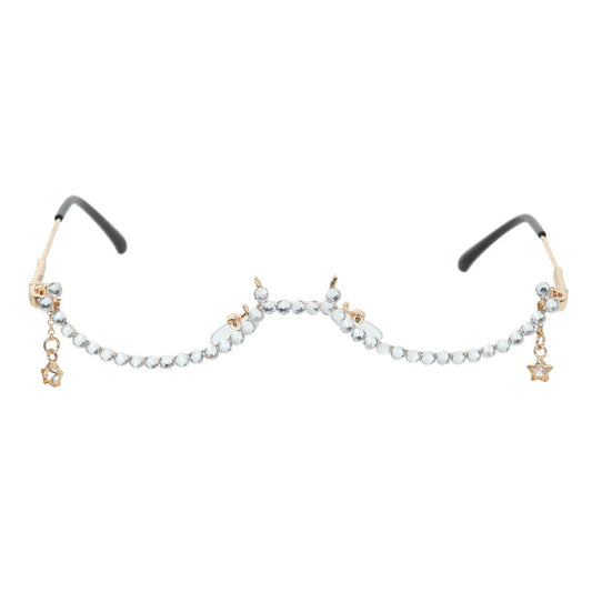 Lightweight Half-Rimmed Eyeglass Frames