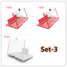 Foldable 3D Screen Magnifier for Mobile Phones