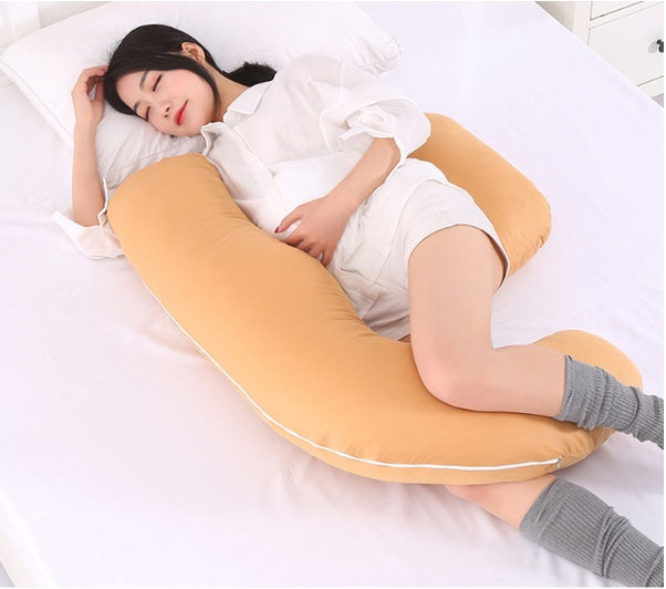 U-Shaped Pregnancy Pillow for Side Sleeping