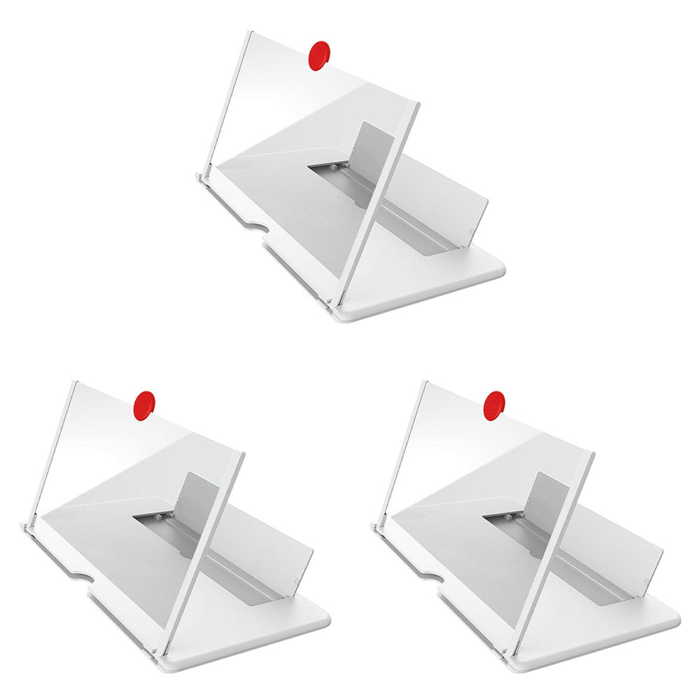 Foldable 3D Screen Magnifier for Mobile Phones