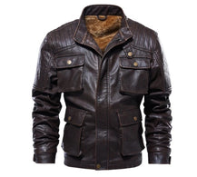 Men's Trendy New Leather Jacket