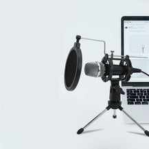 Mini Live Broadcast Microphone with Stand
