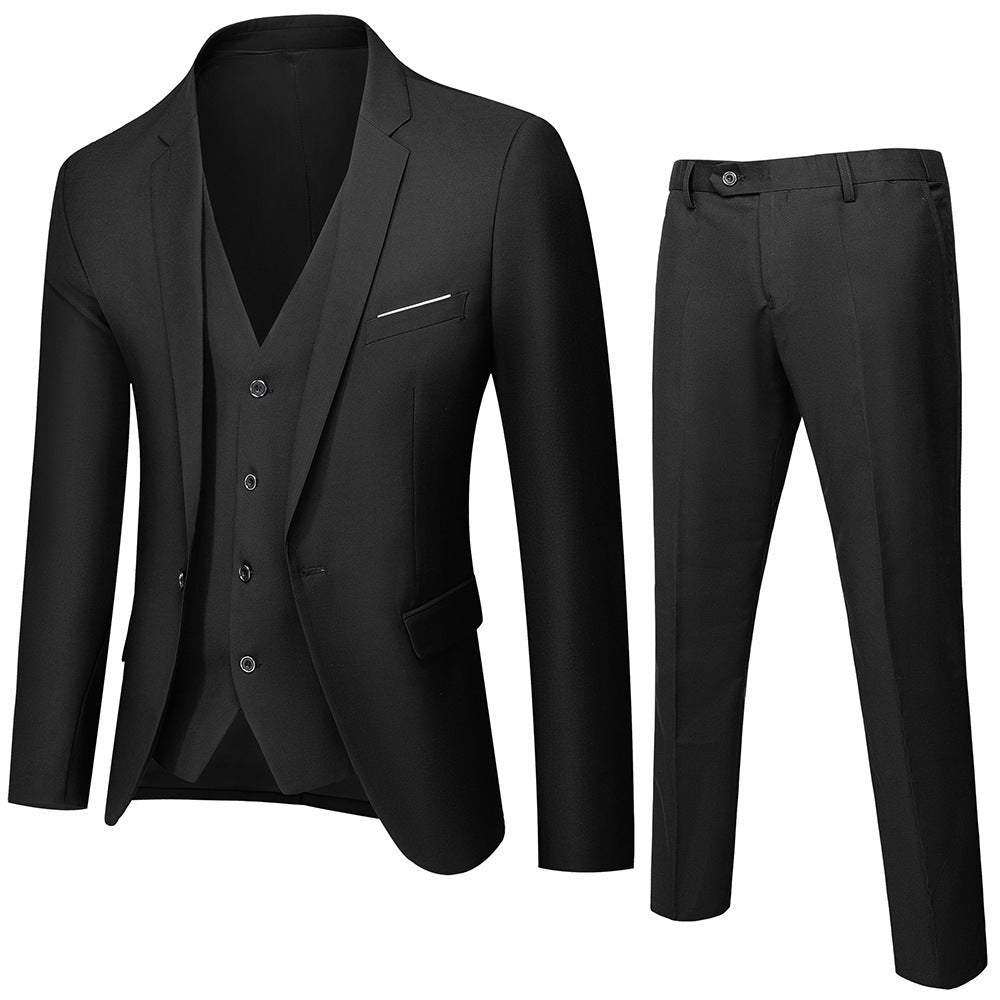 Men’s Korean Style Two-Piece Suit