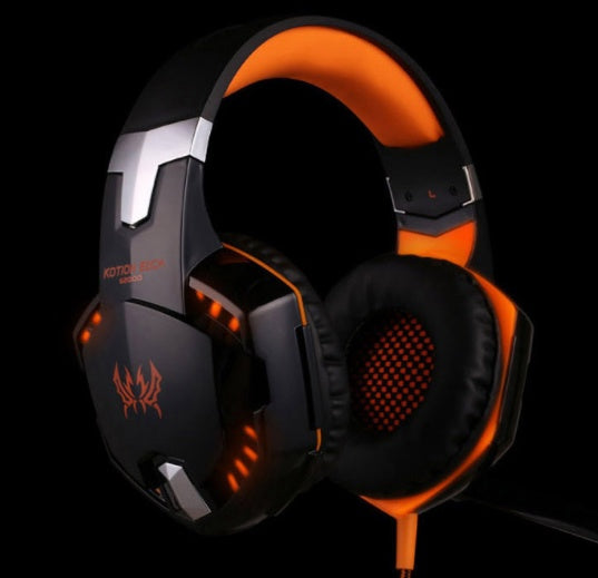 Gaming Headset with Surround Sound, Deep Bass, and Microphone