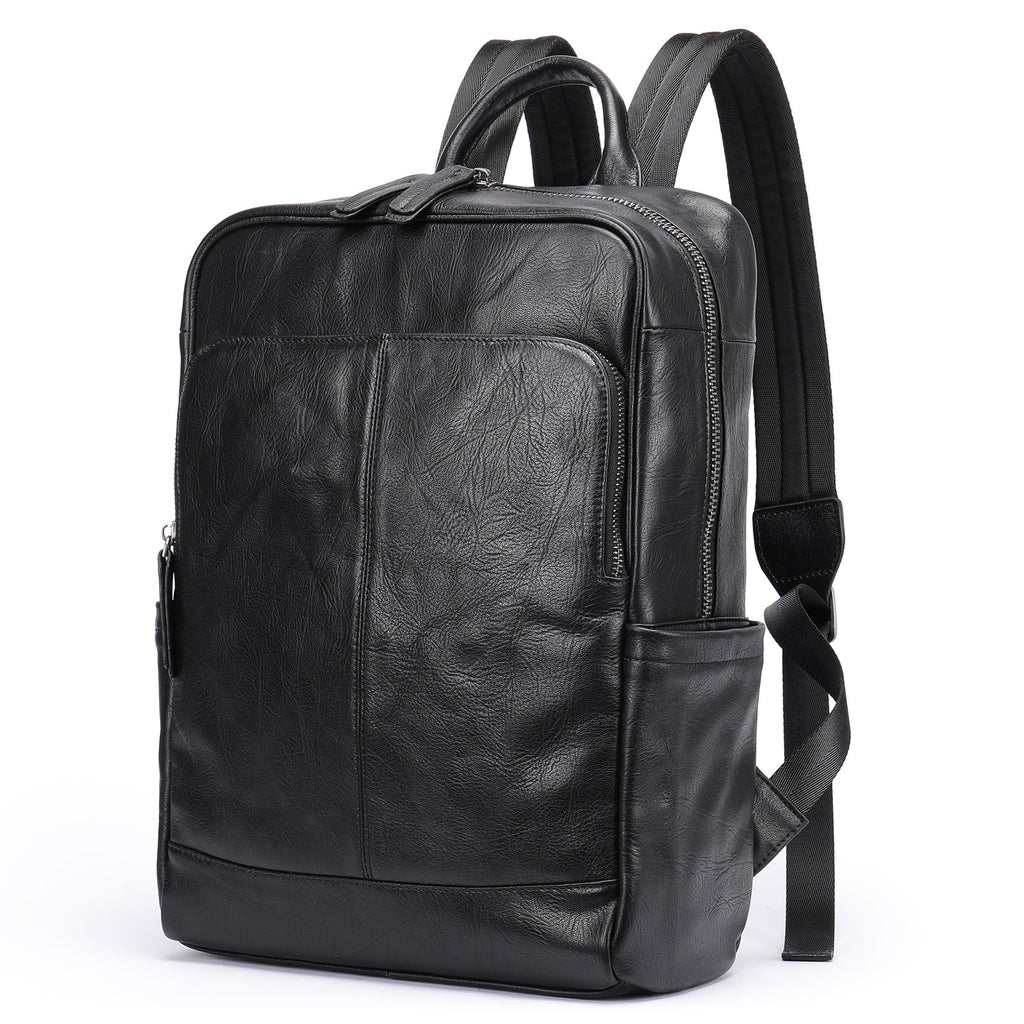 Men’s Genuine Leather Business Backpack