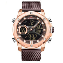 Analog Alloy Watch with Stainless steel